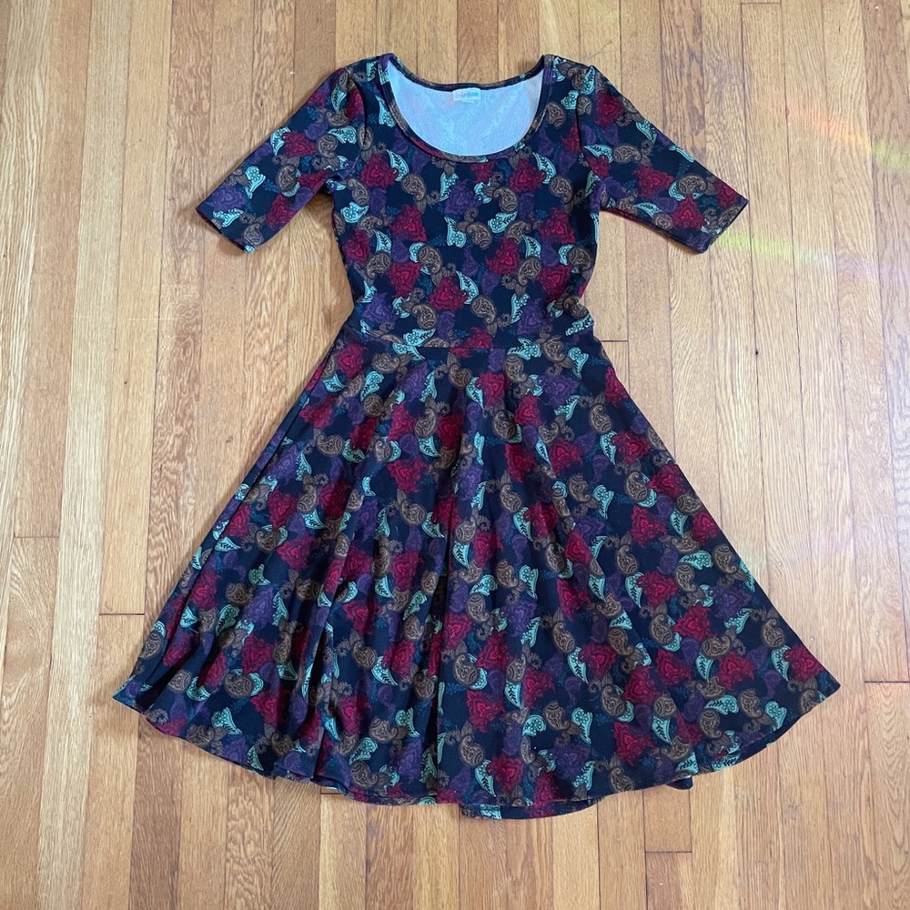 Cute and comfy Lularoe stretchy dress